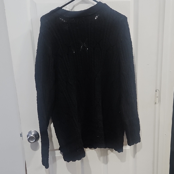 Bundle Sale | 4 for $20 | Lane Bryant Black Button-Up Cardigan - Picture 4 of 4